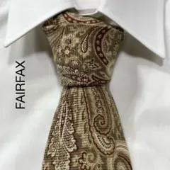 TG2630 FAIRFAX ペイズリー ヴィンテージ ネクタイ 国産品