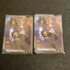 ガンダムカードゲーム　ガンダムLR2枚セット