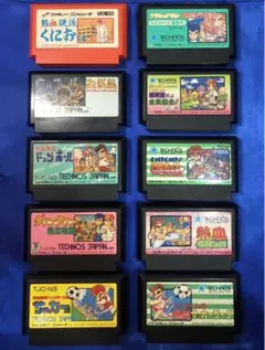 ファミコン くにおくんシリーズ ダブルドラゴン セット まとめ