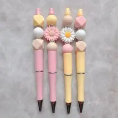 カラフルボールペン4本セット