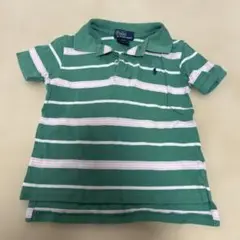 Polo by Ralph Lauren ポロシャツ 3T 緑と白のストライプ