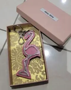 MIUMIU キーホルダー キーリング