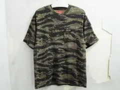 りん君着用Supreme 24SS Pocket Tee Tiger Cam りん君着用Supreme 24SS Pocket Tee Tiger Cam - メルカリ