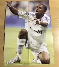 サッカー　ポスター　ロビーニョ　セスク　レアル・マドリード　アーセナル
