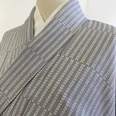 【和】10747y 着物 小紋 蝶尽くし文様