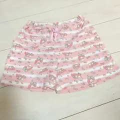 マイメロディキャラクター柄ハーフパンツ 120