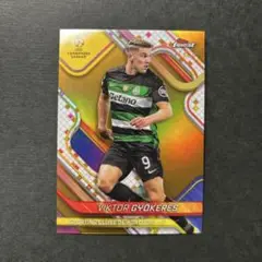 50枚限定 2024/25 Topps Finest UEFA ギェケレシュ