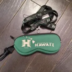ハワイ大学ロゴ ストラップ カラビナ付き