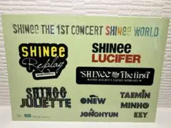 SHINee 1st Concert ステッカー