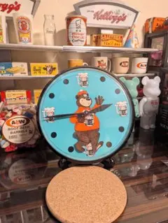 A&W エンダー グレートルートベア ルーティ ゆらゆら 時計　壁掛け