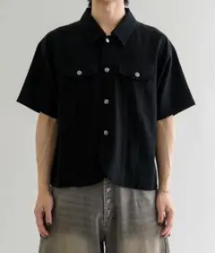 EPNK ジャケットライクハーフスリーブシャツ