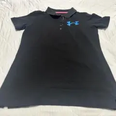 Under Armour ポロシャツ L 黒/青