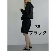 アンヌーク Easy Half Pants ブラック38