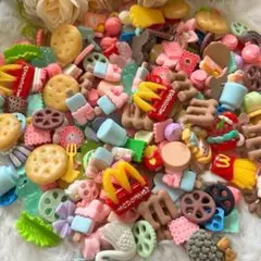 プラパーツ　デコパーツ　マック　マクドナルド　キャラクター　新品
