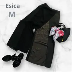 Esica エシカ ラップ ワイドパンツ M 新品未使用 切り替えし