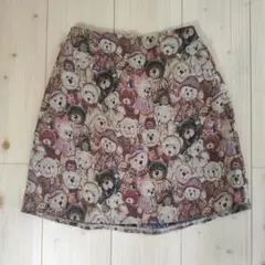 クマ 熊 スカートM