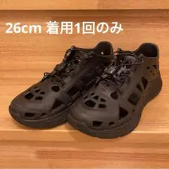 【着用1回】ノースフェイス　リアクティブスニーカー　アウトドアサンダル　黒/26