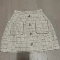 アンクルージュ　Ank Rouge ツイード台形スカート　量産型