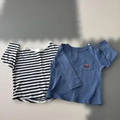 UNIQLO ロンT 90 2枚セット