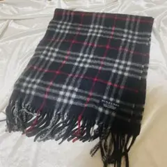 美品 BURBERRY LONDON ショール マフラー カシミヤ100%