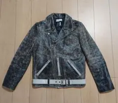 【希少】【美品】FACETASM｜ライダース｜ダメージ加工｜16AW 2025年最新】facetasmライダースジャケットの人気アイテム