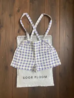 【新品未使用】SOOR PLOOM Enid Shortall サロペット 8y