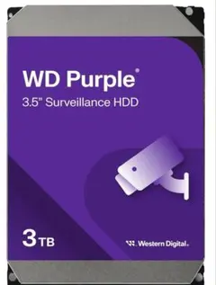 【新品未開封】WD Purple 3TB HDD