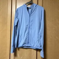 07125✳︎UNIQLO フード付きジャケット Lライトブルー✳︎