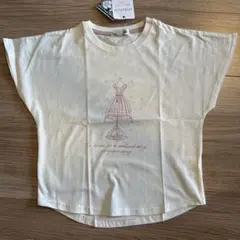 SHOO・LA・RUE ドレスプリント Tシャツ