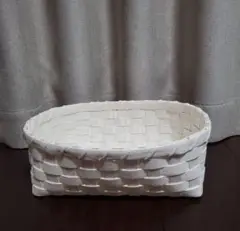 エコクラフト　白いかご