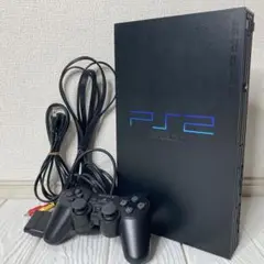 PS2 SCPH-10000 黒 本体 動作品