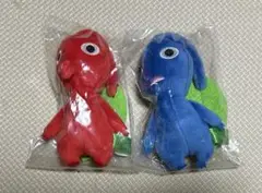 ピクミン ぬいぐるみマスコット 赤 青