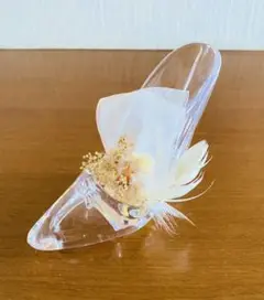 ガラスの靴　ブライダル　結婚式　小物　インテリア　シンデレラ