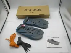 ほぼ未使用　きねや 無敵 足袋 シューズ スニーカー ランニング MUTEKI