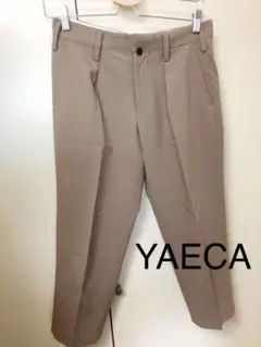YAECA ヤエカ スラックス テーパードパンツ クロップド丈 サイズ0