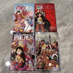 ONE PIECE FILM RED他　映画特典4巻セット