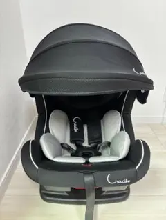 美品 クレイドルオーカ クルターンISOFIX 手洗い済み チャイルドシート 美品】クレイドル・オーカ クルターンISOFIX