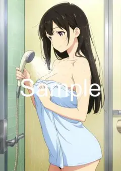 A4サイズアートポスター 1点もの 美女ポスター最高品質 E- I-１９
