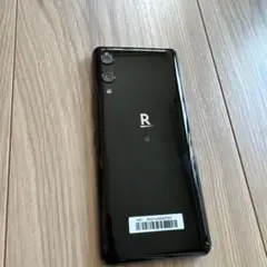 R デュアルカメラ スマートフォン 黒