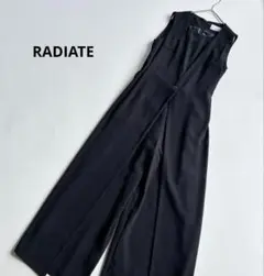 RADIATE ラディエイト　ノースリーブオールインワン　フォーマル　黒　9号