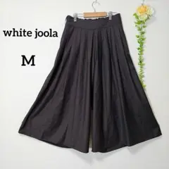white joola ガウチョパンツ ダークブラウン