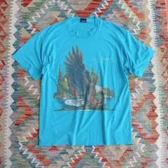 90s usa製 アニマルプリント Tシャツ