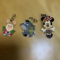 ディズニーチャームセット ミッキー ピグレット イーヨー 3点