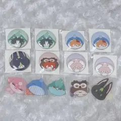 原神　特典　缶バッジ　シール　ステッカー