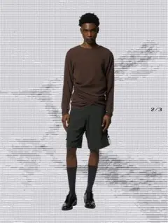 【新品未使用】Omar Afridi 25SS DRAPED L/S TOP