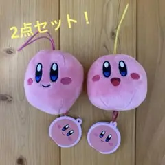 星のカービィ フェイスマスコット アミューズメント 2点セット まとめ売り