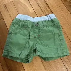 JUNK STORE グリーンショートパンツ 90