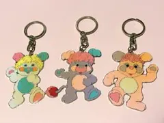 近日処分　平成当時物　ポップルズ　キーホルダー　3つセット　平成レトロ