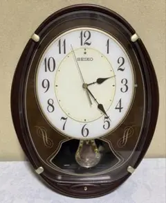 SEIKO ウェーブシンフォニー壁掛け時計AM 248 B【中古品】