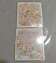 プリキュア色紙ART　２枚セット
